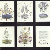 2014–03–Nelson-Mandela-Unity-Series-13-The series watercolour