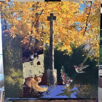 2018-Terre-Verte-image-003-image00006-Fox-and-Crow-oil-on-canvas-80cm-x-80cm